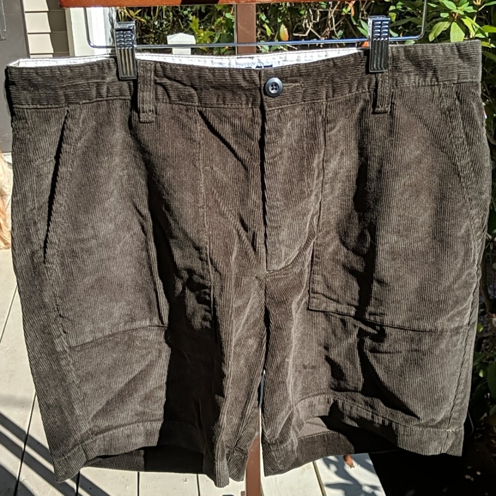 NWT Men's Boast Corduroy Shorts Size 34